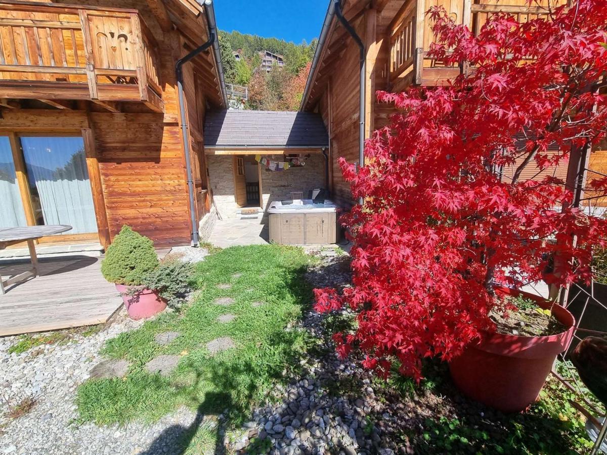 Chalet 6 Pers Avec Spa, Terrasse Plein Sud A Saint-Michel-De-Chaillol - Fr-1-393-22 Exterior foto