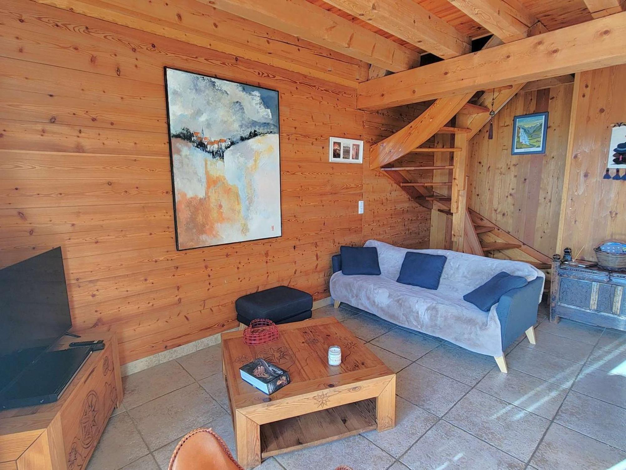 Chalet 6 Pers Avec Spa, Terrasse Plein Sud A Saint-Michel-De-Chaillol - Fr-1-393-22 Exterior foto