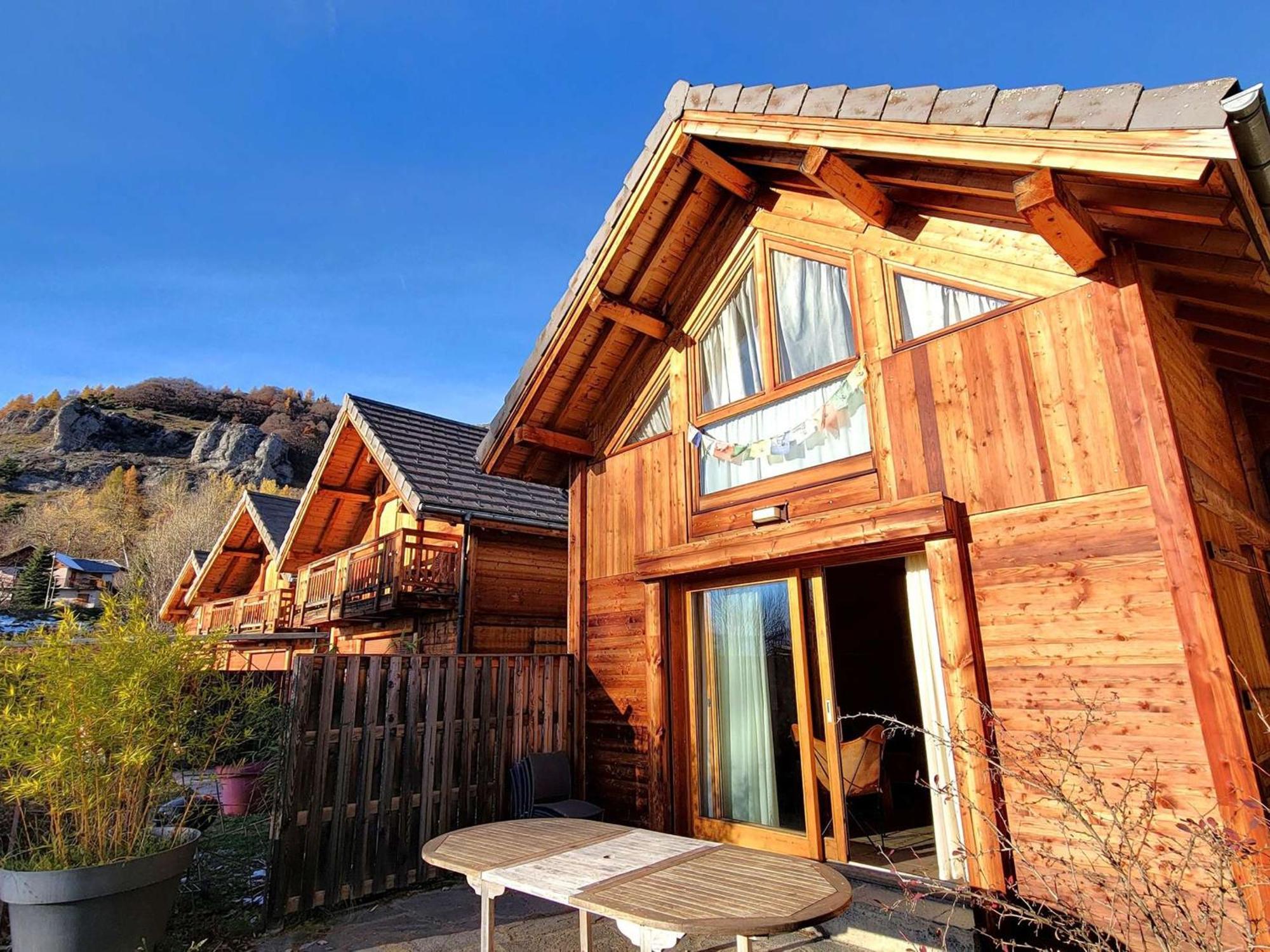 Chalet 6 Pers Avec Spa, Terrasse Plein Sud A Saint-Michel-De-Chaillol - Fr-1-393-22 Exterior foto