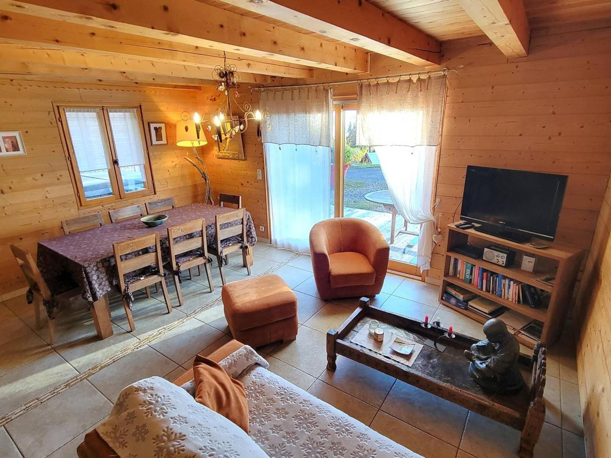 Chalet 6 Pers Avec Spa, Terrasse Plein Sud A Saint-Michel-De-Chaillol - Fr-1-393-22 Exterior foto