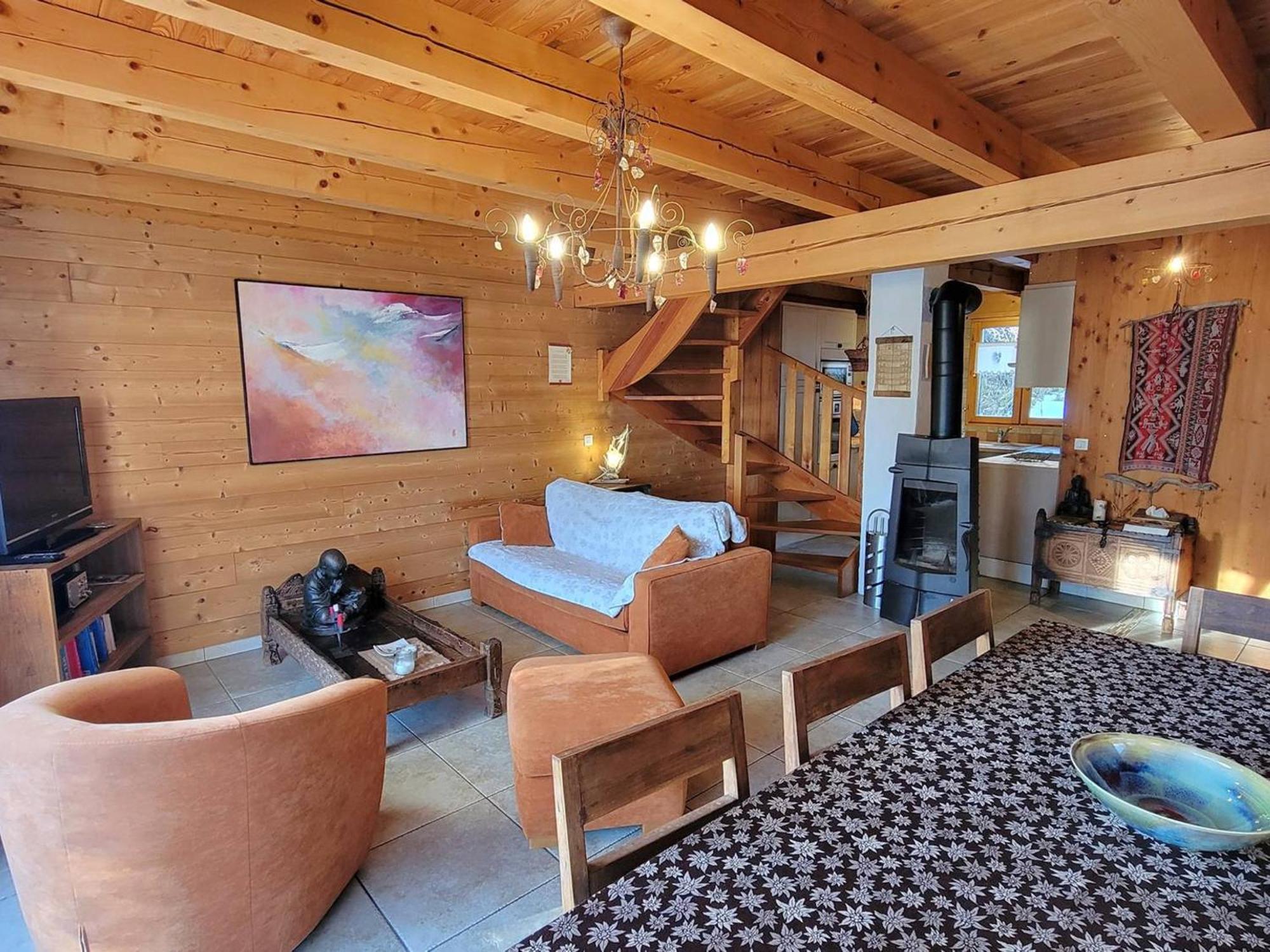 Chalet 6 Pers Avec Spa, Terrasse Plein Sud A Saint-Michel-De-Chaillol - Fr-1-393-22 Exterior foto