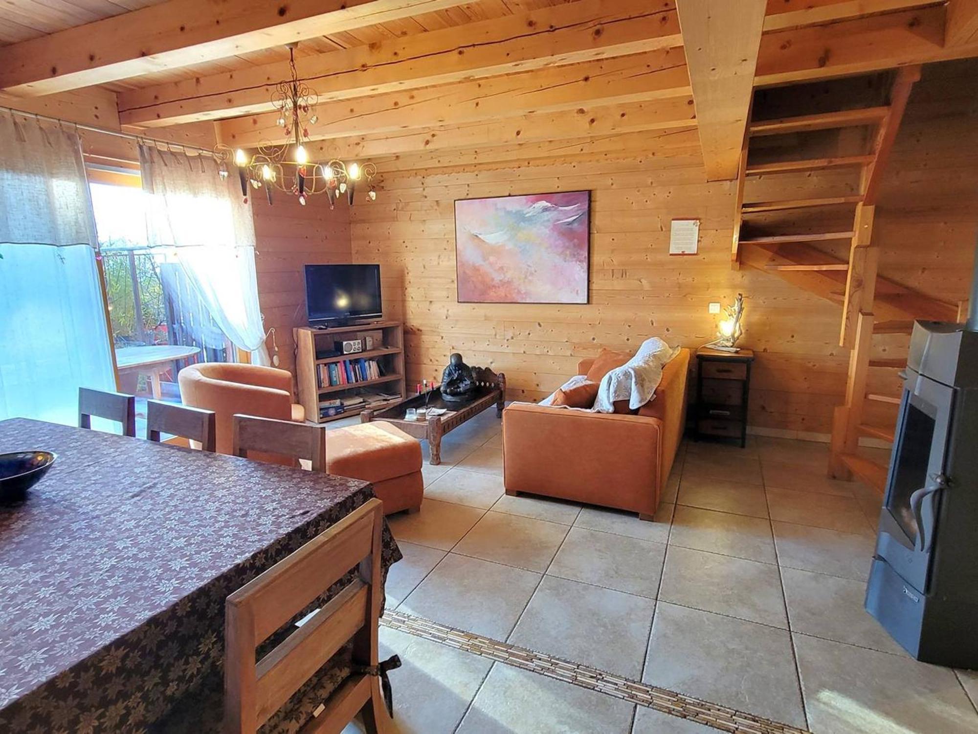 Chalet 6 Pers Avec Spa, Terrasse Plein Sud A Saint-Michel-De-Chaillol - Fr-1-393-22 Exterior foto